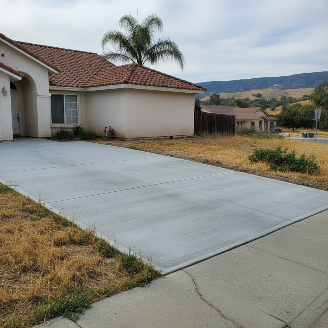Concrete Driveways completed by Summit Concrete Solutions in Burbank, CA